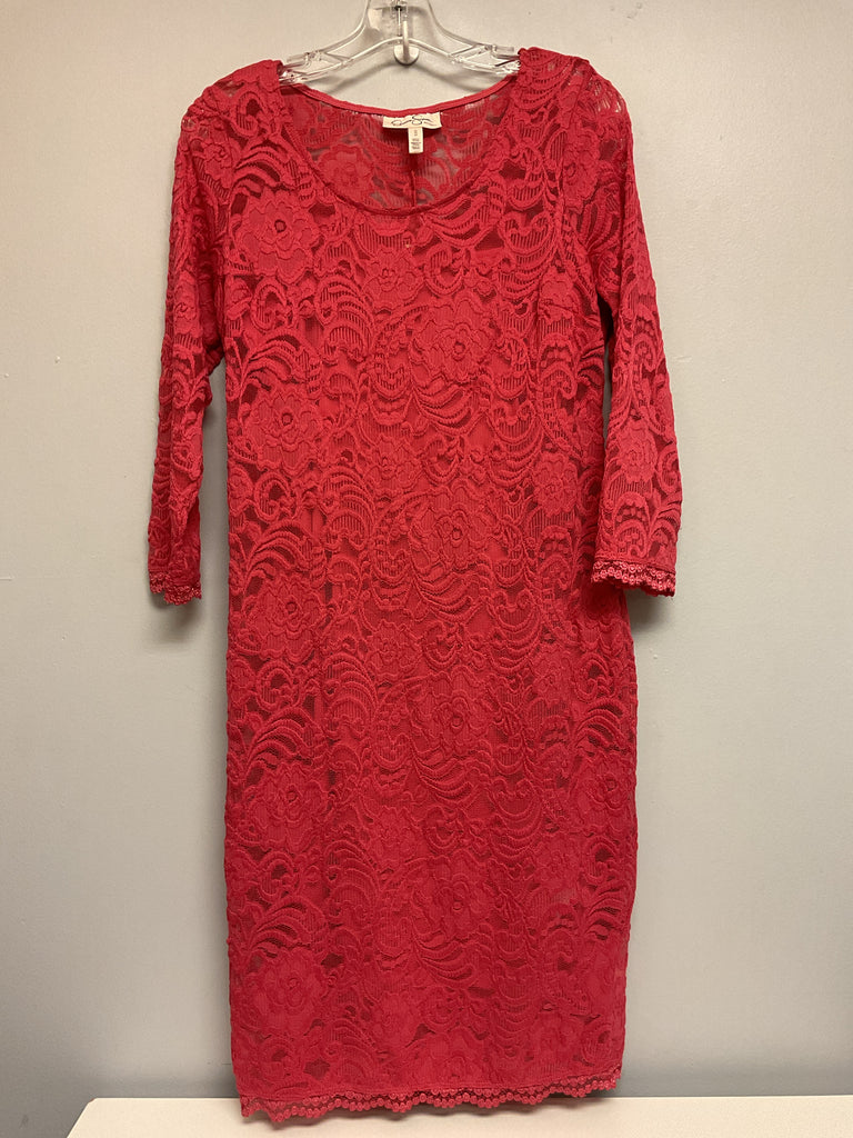 Jessica Simpson Size Medium Watermelon Lace Maternity Dress 2ndchild Jessica Simpson Size Medium Watermelon Lace Maternity Dress 2ndchild