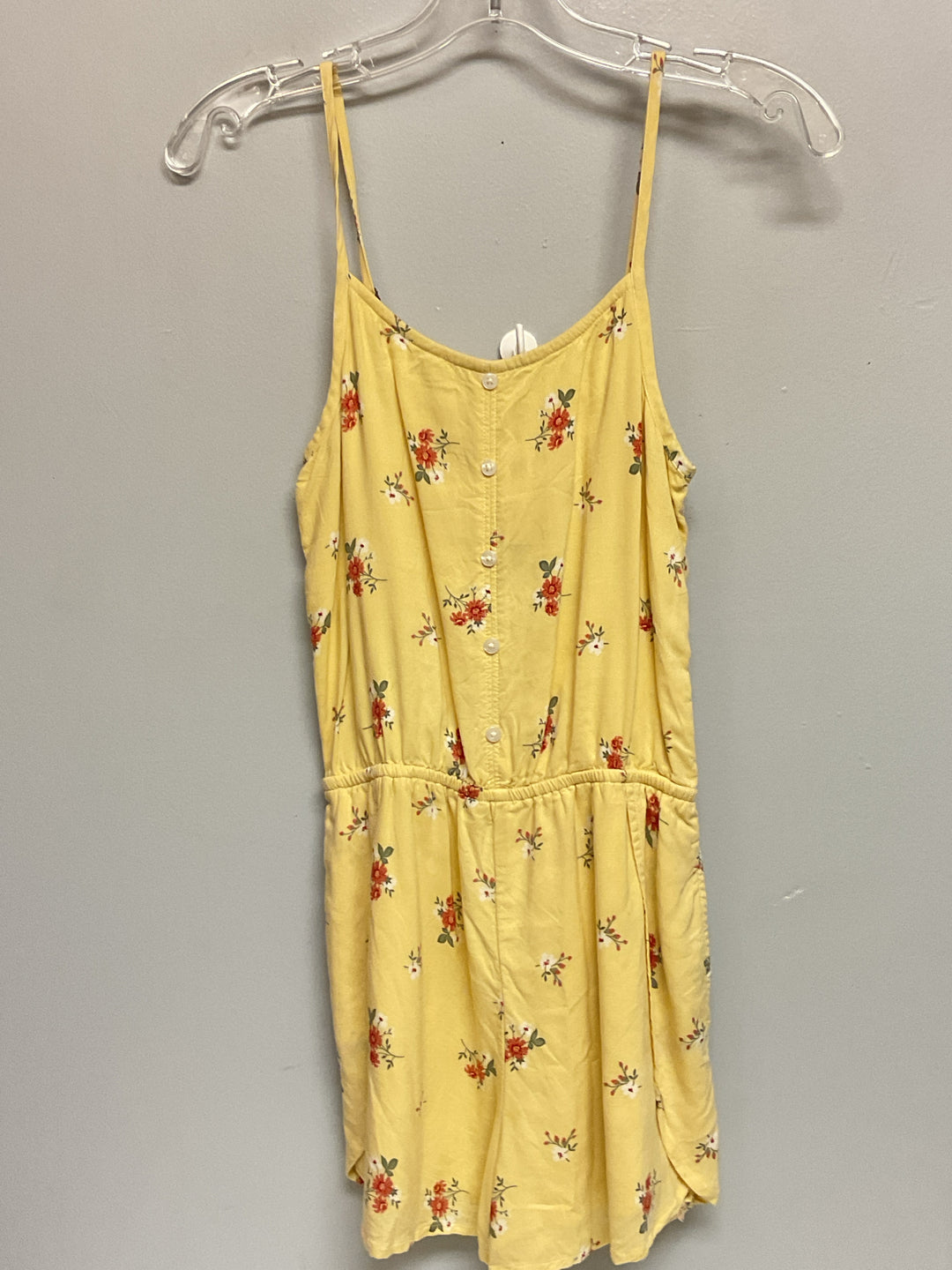 short tight dresses Abercrombie Size 14 Yellow & Rust Rayon Big Girls Romper – 2ndchild